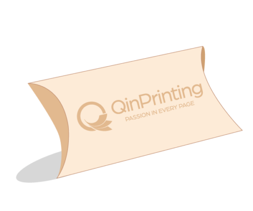Kraft pillow boxes