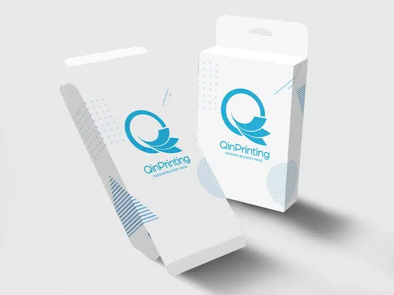 Straight Tuck End Box with Hang Tab