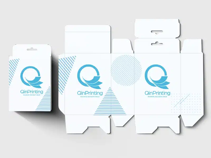 Tuck Top Auto Bottom Box with Hang Tab