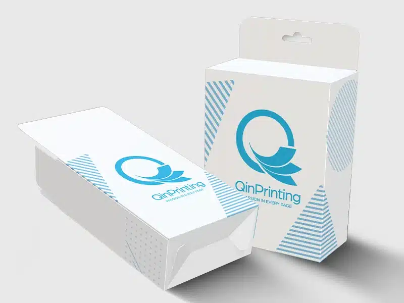 Tuck Top Auto Bottom Box with Hang Tab