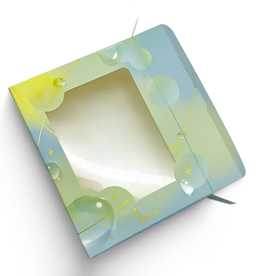 Clear PVC Window Packaging Box