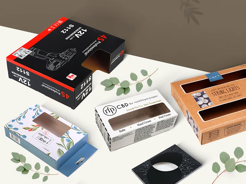 Custom Packaging Boxes with Window