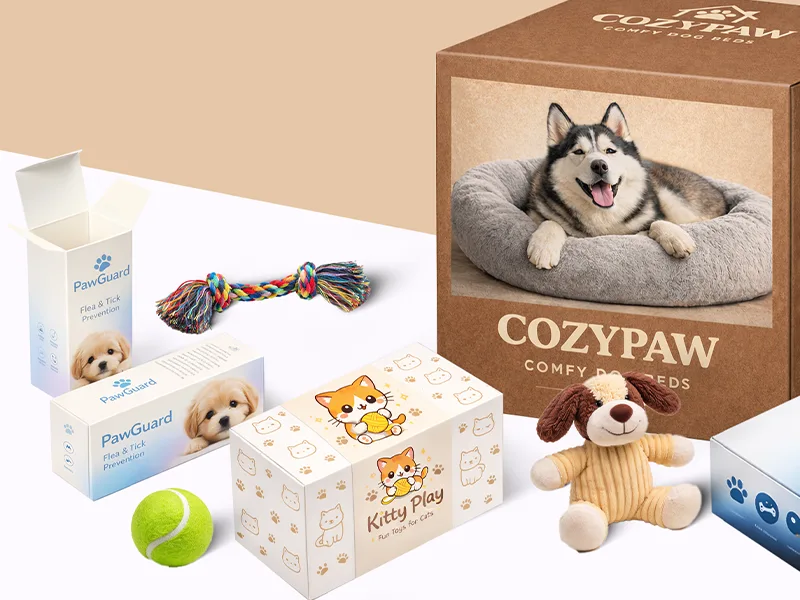 Custom Pet Product Packaging Boxes