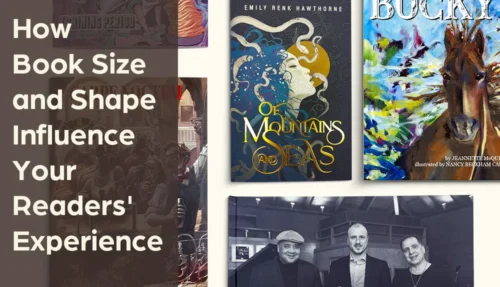 Examples of books in various sizes and shapes