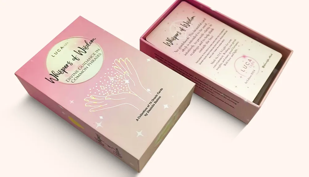 Foil stamping card box