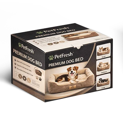 Pet Bedding Comfort Product Packaging Boxes