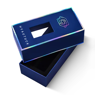 rigid Packaging box with window