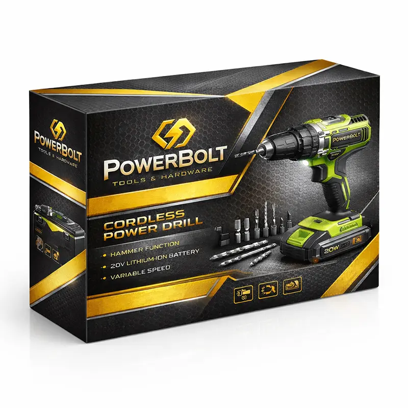 Packaging for Power Tool Accessories