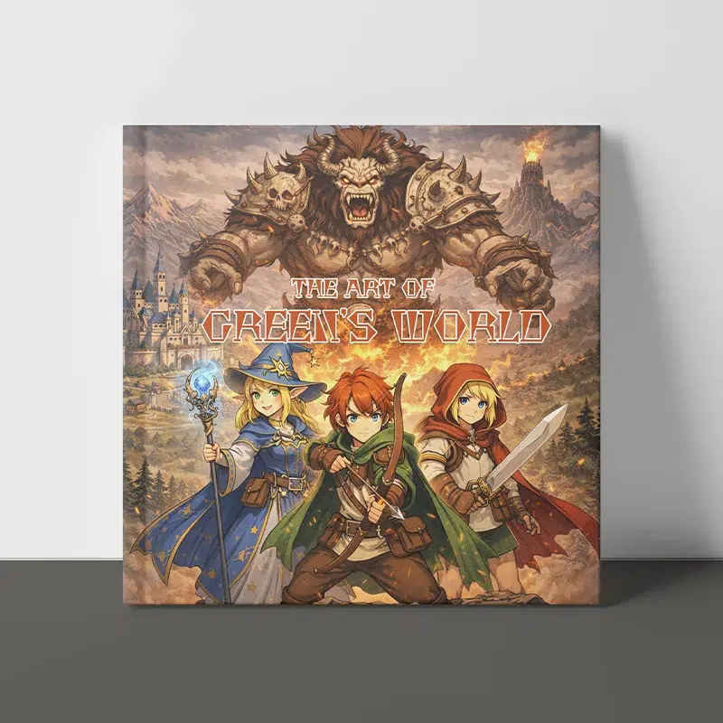 Concept Art Book Printing Services