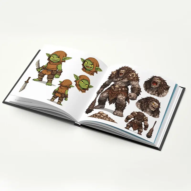 Concept Art Book Printing