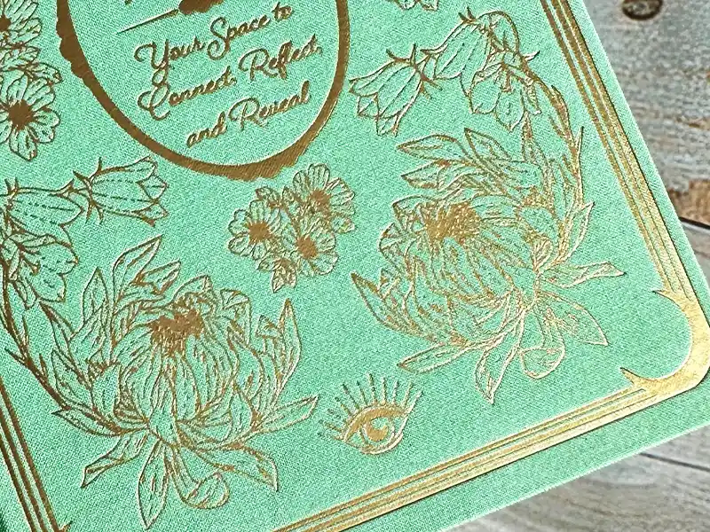 Gold Foil Stamping with Deboss