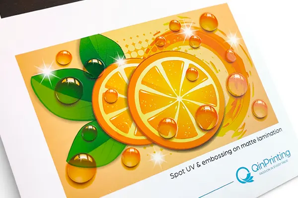 Embossing + Spot UV