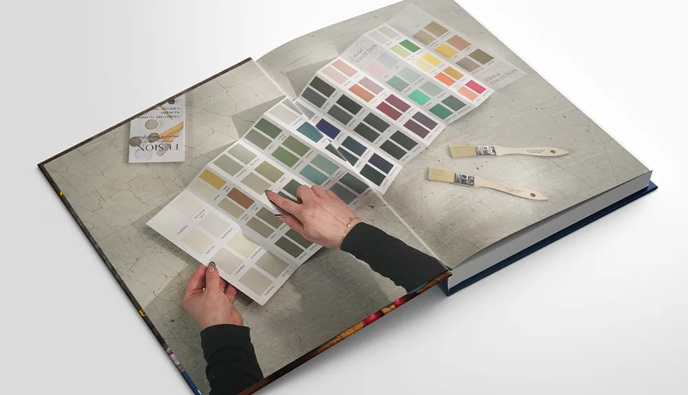 Hardcover Book Endsheets