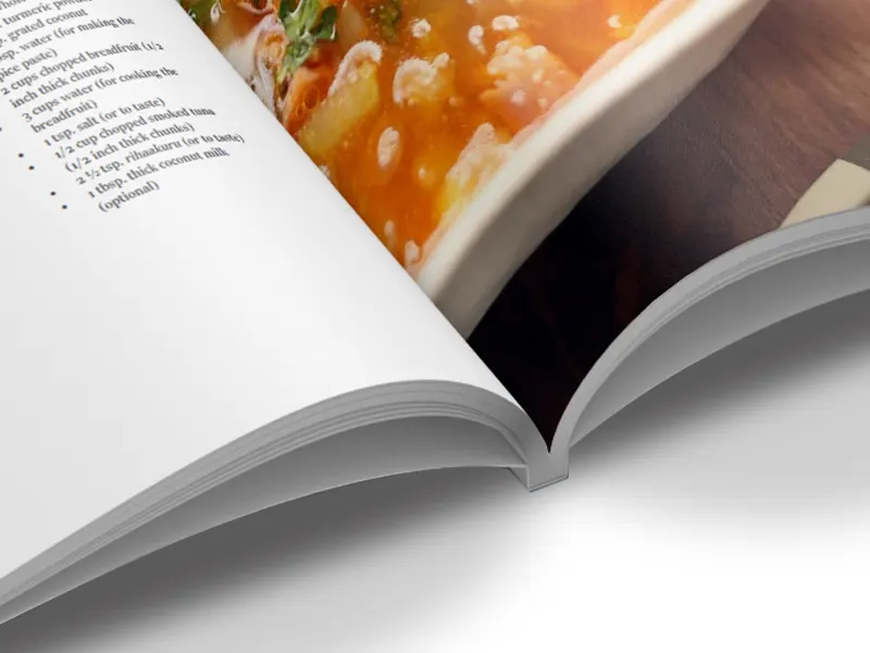 Perfect Binding Cookbook Printing