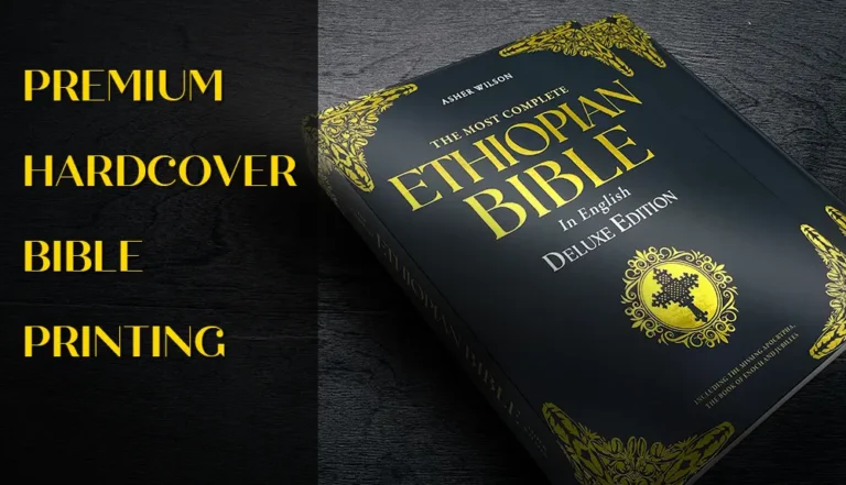 Premium Hardcover Bible Printing