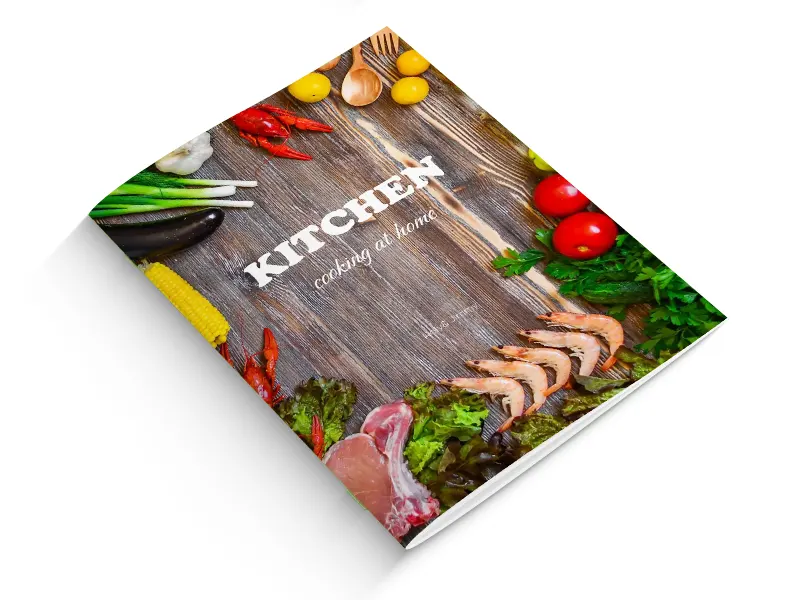 Staple Bound Cookbook Printing
