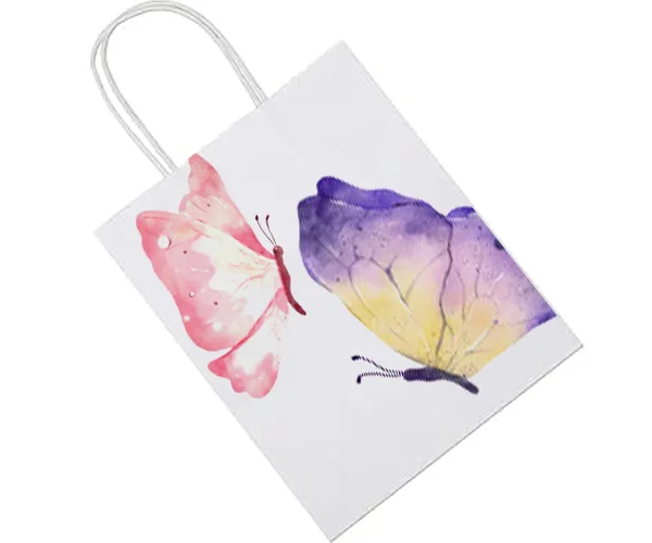 White Kraft Paper Bag
