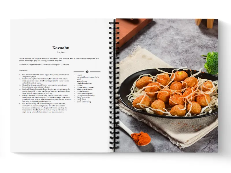 Wire-O Bound Cookbook Printing