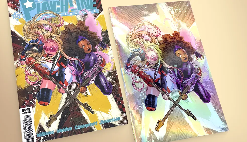 Cover finishing for manga