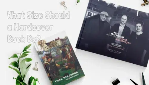 Hardcover Book Size