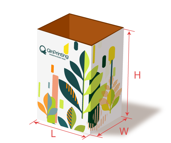 box sleeve dimensions diagram