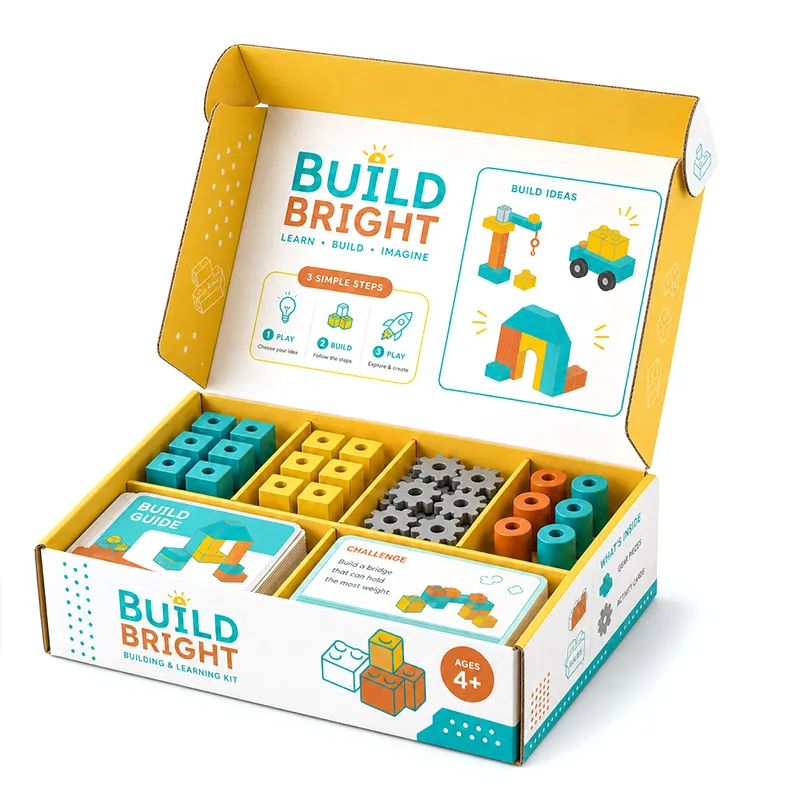Building and educational toy boxes