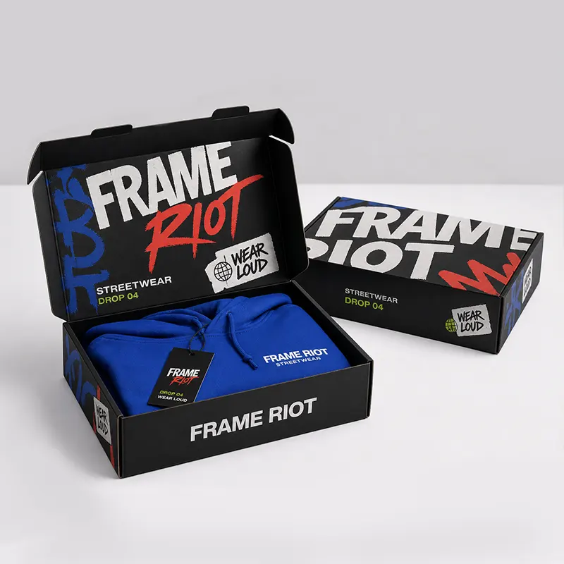 Apparel Packaging Boxes