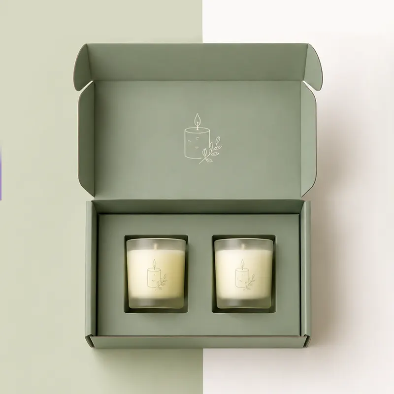 Candle mailer boxes