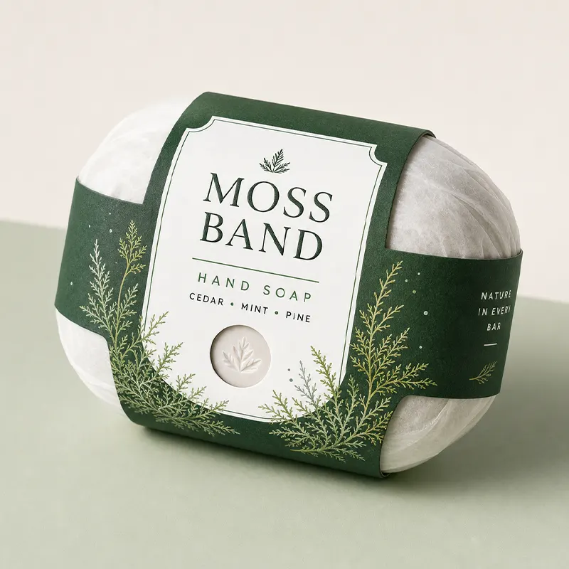 Custom soap boxes with logo