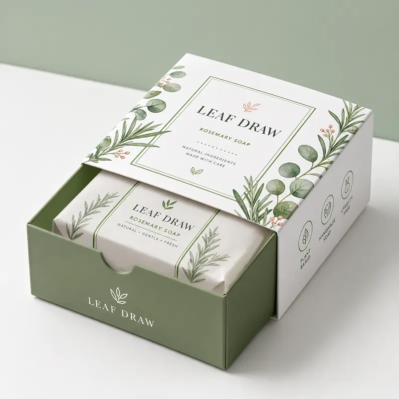 Custom Soap gift set boxes
