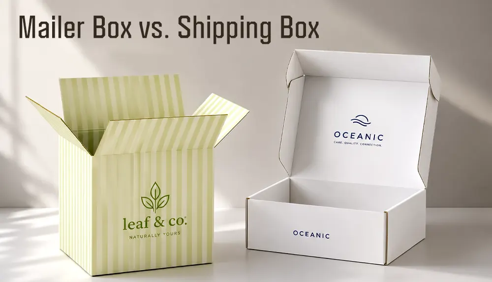 Mailer Box vs Shipping Box