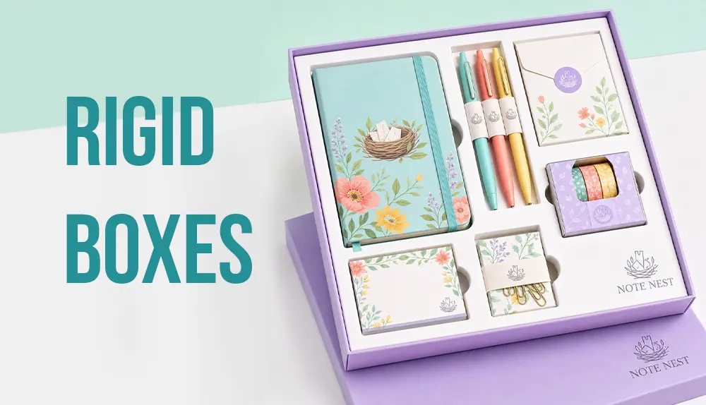Rigid boxes PR Package