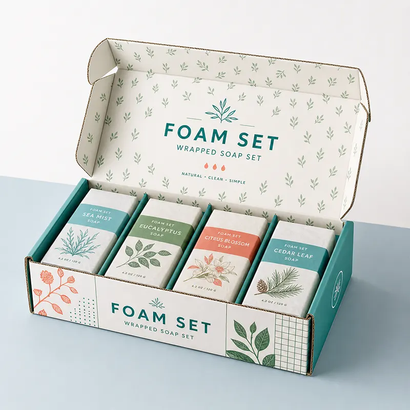 custom paper soap boxes
