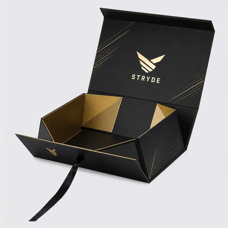 Collapsible Magnetic Shoe Boxes