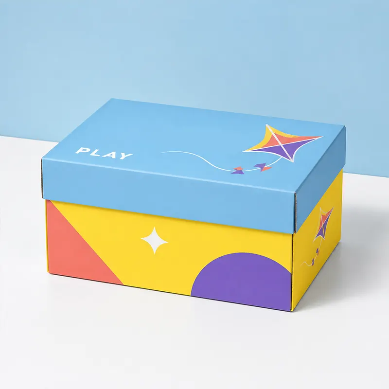 Corrugated Lid-and-Base Shoe Boxes