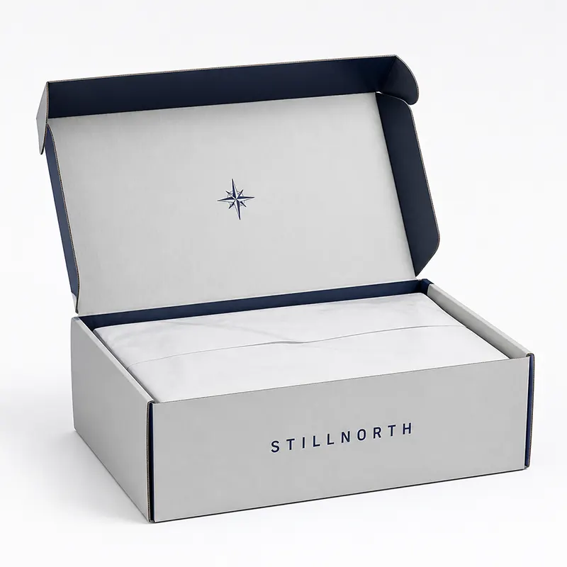Corrugated One-Piece Tuck-Top Shoe Boxes