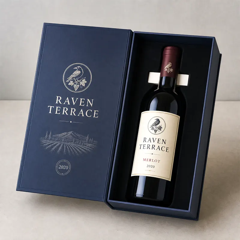 Custom Wine Packaging Box