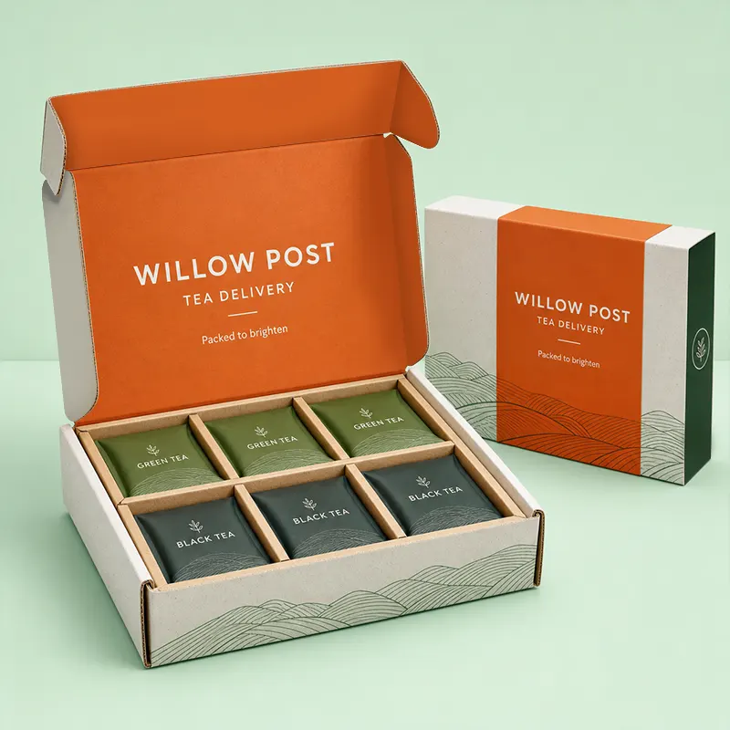 Tea Mailer Boxes