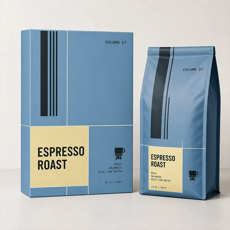 coffee box packaging manufacturer