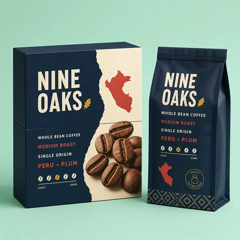 custom coffee packaging
