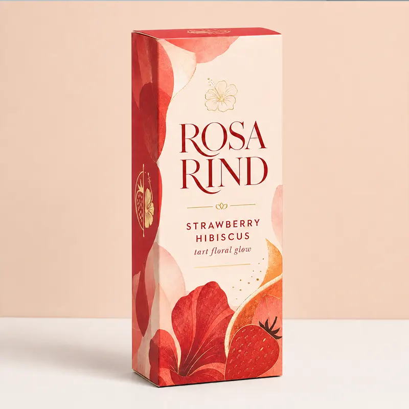 custom logo tea boxes