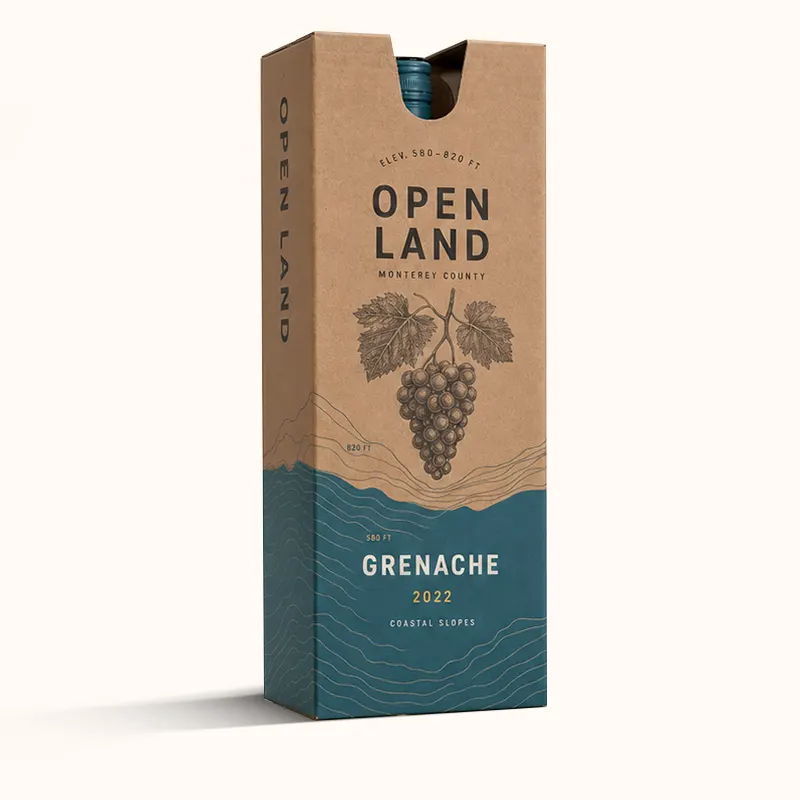 custom packaging for wine brands