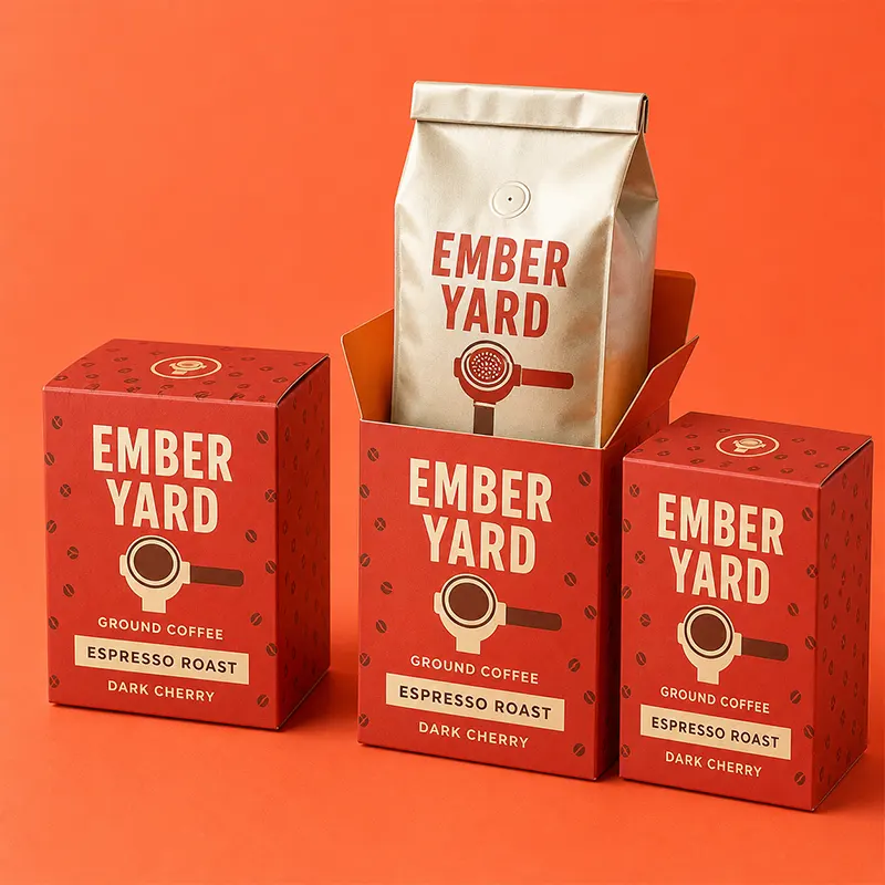 custom printed coffee boxes