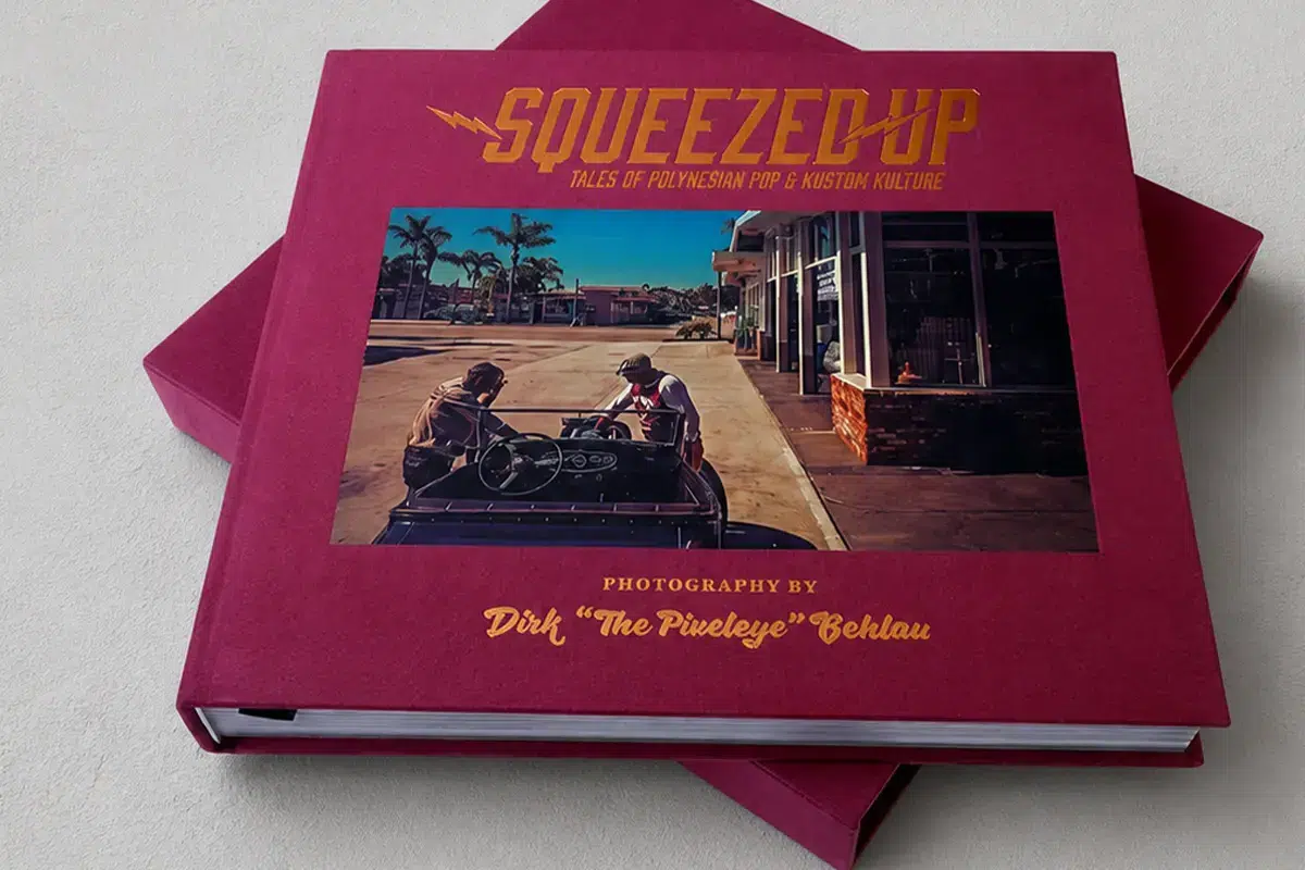 Square Cloth Cover Coffee Table Book Printing with Slipcase