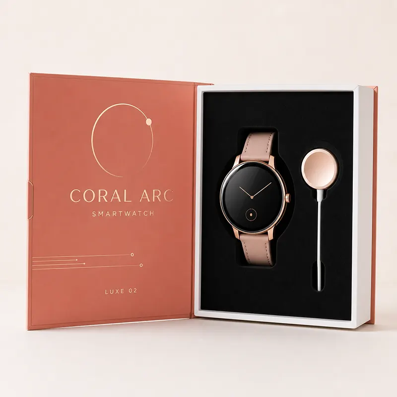 Custom Magnetic Closure Smartwatch Boxes