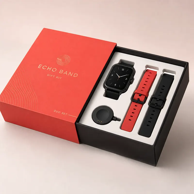 Custom Sleeve and Tray Smartwatch Boxes