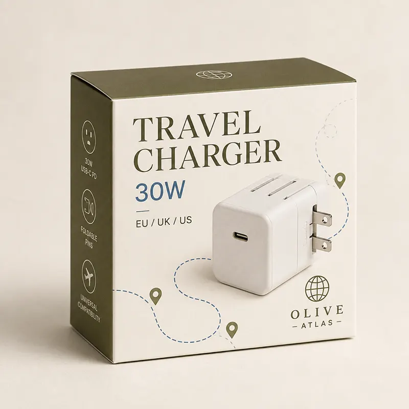 Custom Tuck-End Charger Boxes