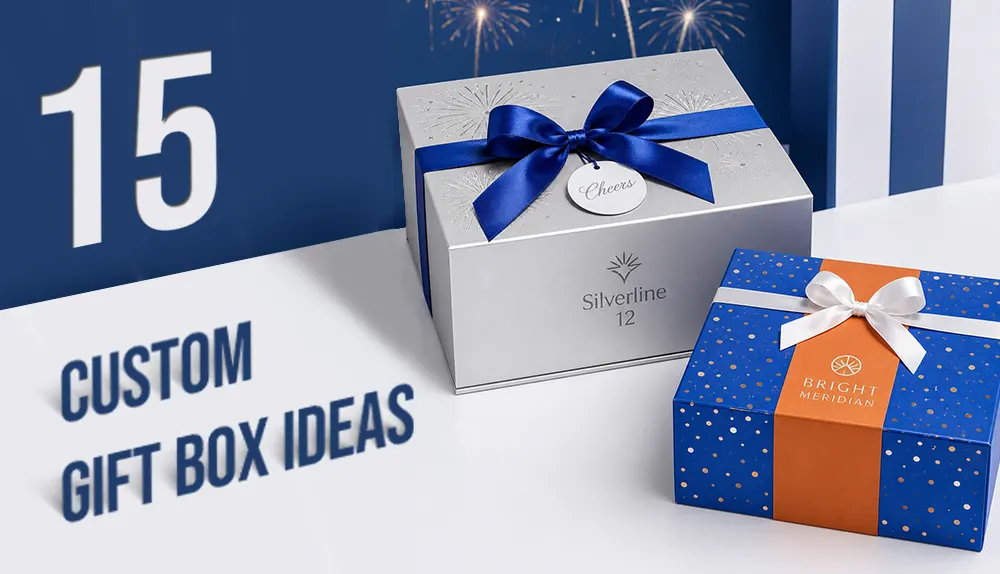 Custom gift boxes designed for influencer seeding and VIP customer gifting