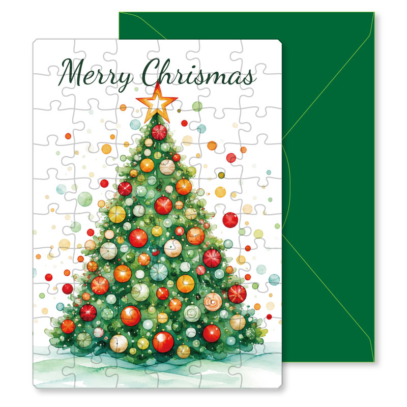 Holiday Puzzle Cards