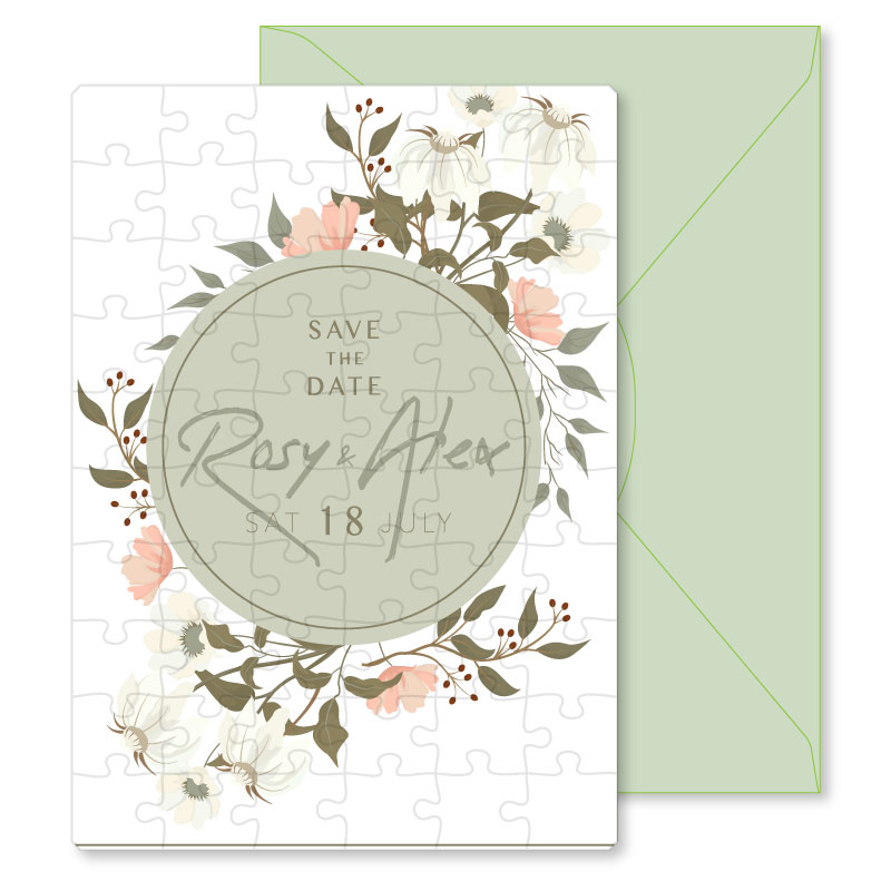 Invitation Puzzle Cards
